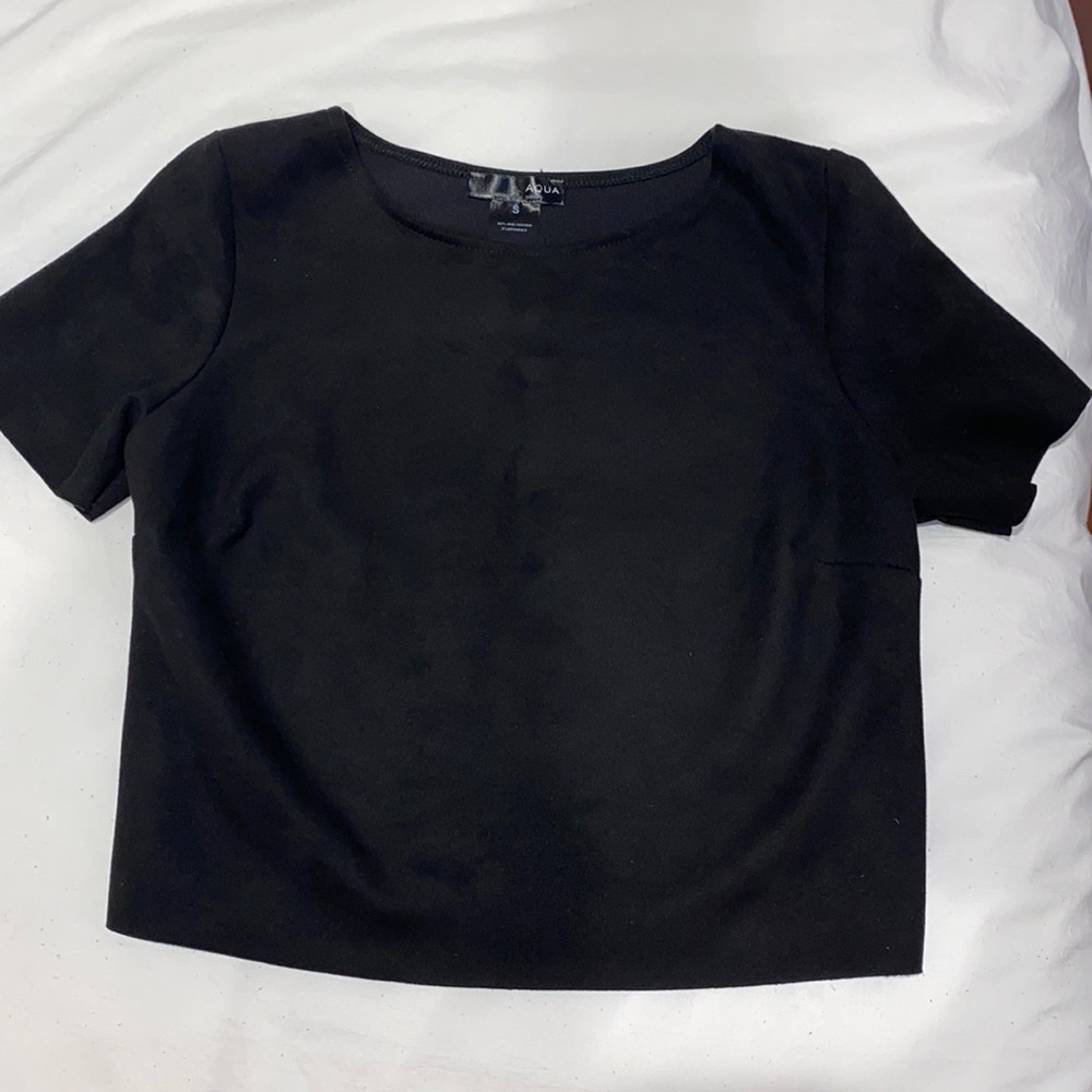 Plain black Aqua nice top